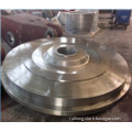 Vertical mill reducer output flange